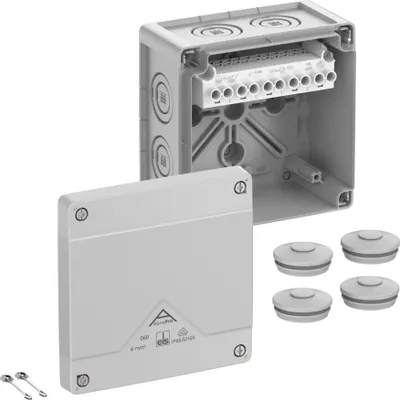 Image de Boîtier de raccordement - Boîtier apparent 127 x 127 mm Abox Pro 060-6²
