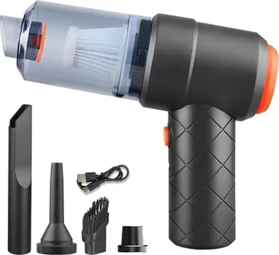 Produktbild von Autostaubsauger, Starke Saugkraft, Geräuscharm, Leichtes Design, Wiederaufladbarer, Tragbarer Kabelloser Staubsauger, Staubentferner