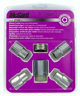 Obrázek produktu pro Sada originálních zámků na kola MCGARD, 1/2x20, rozměr 21 mm, délka 15 mm