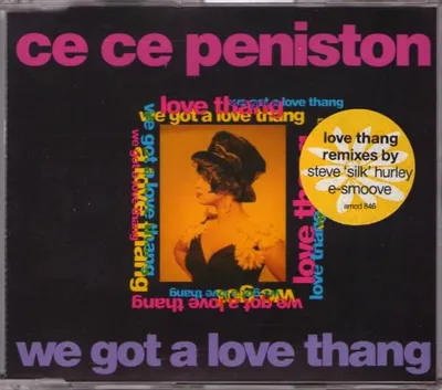 Image de CD Single : Ce Ce Peniston-We got a love thang (4 versions, 1991)