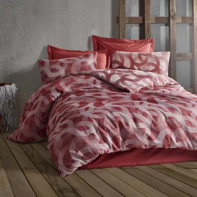Image de Linge de lit en coton SPOTY TERRA/160x200 CotonLOVE JACQUARD
