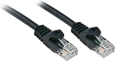 Immagine prodotto di Lindy Rj45/Rj45 Cat6 2m cavo di rete Nero U/UTP (UTP)