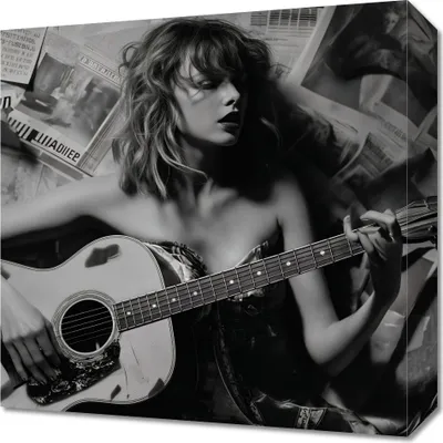 Obrázok produktu pre Obraz 40x40cm Mladý gitarista