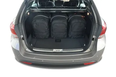Produktbild von Hyundai I40 Kombi 2011-2019 Kofferraumtaschen Set 5 Stk