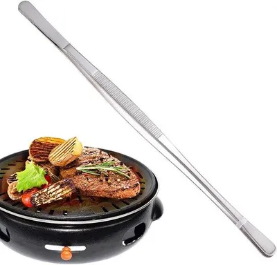 Obrázek produktu pro Kuchyňské kleště - kleště do kuchyně | kleště na vaření | kleště do kuchyně | kleště na potraviny | nerezové kleště na těstoviny | kuchyňské kleště | kleště s dlouhou rukojetí pro grilování