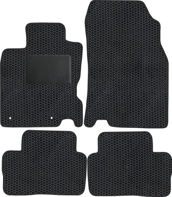 Image de RE039_EVA_POD - Ensemble complet de tapis de sol pour voiture en EVA, compatible avec Renault Kadjar de 2015 à 2022 (avec renfort supplémentaire)
