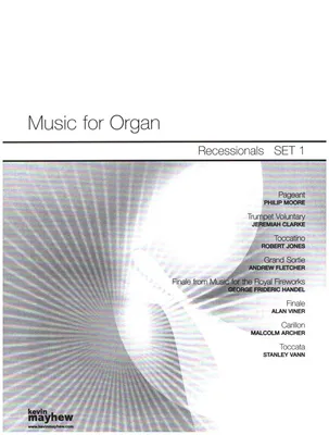 Produktbild von Recessionals Set 1 für Orgel Partitur