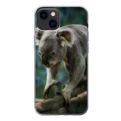 Produktbild von MuchoWow® Handyhülle Schutzhülle Hülle für iPhone 13 Koala - Baum - Klettern - Kinder - Jungen - Mädchen Silikon Softcase Handy Hülle - Karteninhaber