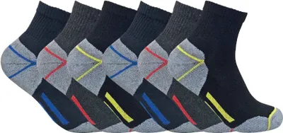 Produktbild von 6er Pack Herren Sneaker Funktionssocken, Kurze Atmungsaktiv Arbeitssocken Sommer