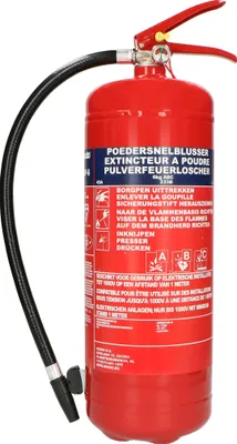 Produktbild von Alecto AL-BP6 - Pulverfeuerlöscher - 6 kg