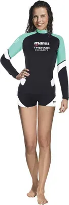 Immagine prodotto di Mares Thermo Guard 0,5 She Dives Donna Rashguard con maniche lunghe Nero L Donna Nero L