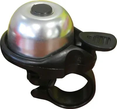 Immagine prodotto di Campanello universale per bicicletta On Bike MIni in acciaio nero/argento