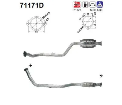 Produktbild von Bosal Katalysator 099-195