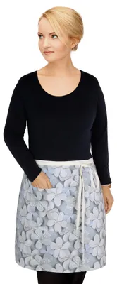 Obrázok produktu pre Kuchynská zástera DITA – po pás – zástera 68 x 50 cm – sivá