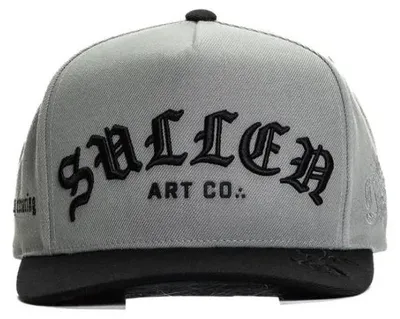 Produktbild von Sullen Clothing Snapback Cap - Rock Script - Dark Charcoal