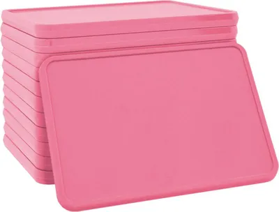 Produktbild von CombiCraft Wertmarken Chips Rechteckig 50x35mm Pink  - pro 100 Stück