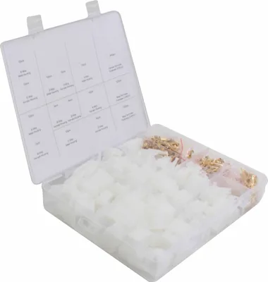 Immagine prodotto di Kit puntalini, connettori per cavi elettrici per automobili, capicorda isolanti, con scatola, per il collegamento dei cavi, assortimento isolati ,capicorda a crimpare, set anello capocorda elettrico terminale connettori elettrici, 580 pezzi