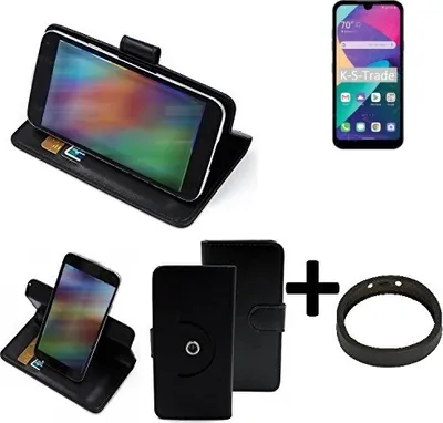 Produktbild von K-S-Trade Case Schutz Hülle kompatibel mit LG Electronics Phoenix 5 + Bumper Handy Hülle Flipcase Smartphone Cover Handy Schutz Tasche Walletcase