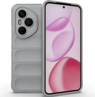 Immagine prodotto di Custodia per Honor 40 Pro Custodia protettiva in silicone TPU morbido antiurto Grigio