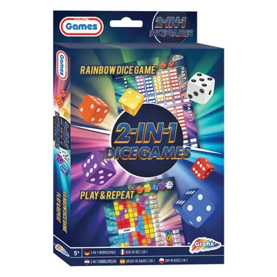 Obrázok produktu pre Grafix Hry s kockami 2v1 (dúhové kocky a opakovanie)