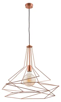 Obrázek produktu pro Závěsné svítidlo ORO, měděné, 1xE27x40W, kov, rozměry: 90x56x56 cm, IP20, Jupiter