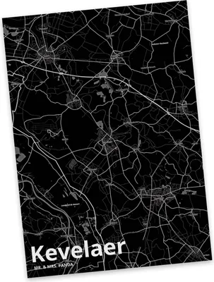 Produktbild von Mr. & Mrs. Panda Postkarte Kevelaer - Geschenk, Postkarten, Stadt, Dorf Karte Landkarte Map Stadtplan, Fotokarte, Grußkarte, Ansichtskarten, Ansichtskarte