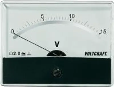 Produktbild von VOLTCRAFT AM-86X65/15V/DC AM-86X65/15V/DC Einbau-Messgerät AM-86X65/15V/DC Drehspule