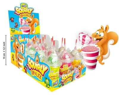 Produktbild von Sweet Flash Squirly Dip & Lick 15x50g