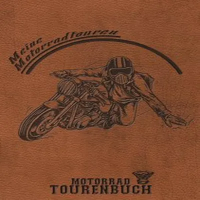 Produktbild von Motorrad Tourenbuch - Meine Motorradtouren