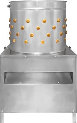 Produktbild von KuKoo Geflügelrupfmaschine Nassrupfmaschine Hühnerrupfmaschine Rupfmaschine aus Edelstahl mit 99 Rupffingern 56,5cm x 86,4cm x 56,5cm
