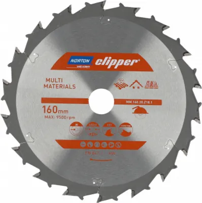 Zdjęcie produktu dla Norton Piła Tarczowa 230Mm X 30Mm X 24Z Multi Materials Demolition (3,0/2,0)