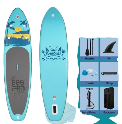 Produktbild von Aufblasbares Paddle Board, Leicht, Langlebig, SUPFW27A