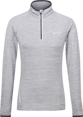 Produktbild von Regatta Yonder Powerstretch Midlayer Shirt für Damen, Farbe:Grau, Größe:34