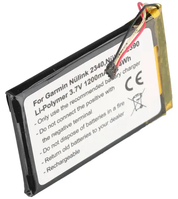 Produktbild von Akku passend für Garmin Nulink 2340, Nülink 2340, Nulink 2390, Nülink 2390 Akku 361-00019-15