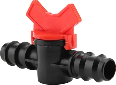 Image de 3 4'' Vanne dede rium de poisson en plastique, tuyau, tube, raccord de tuyau, vanne de rium-ge, tuyaux de rium de poisson, vanne d'arr?t en PVC, rium de vanne dede rium,