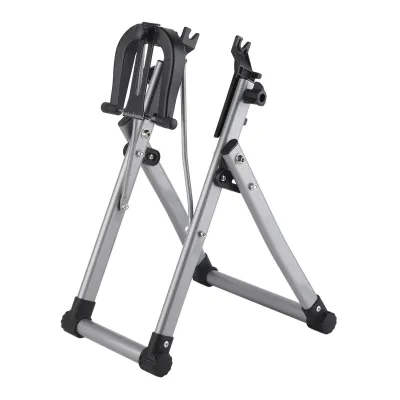 Immagine prodotto di Cavalletti per l'allineamento delle ruote di biciclette, strumenti di manutenzione di alta qualità per biciclette, per la manutenzione e la regolazione delle ruote di biciclette