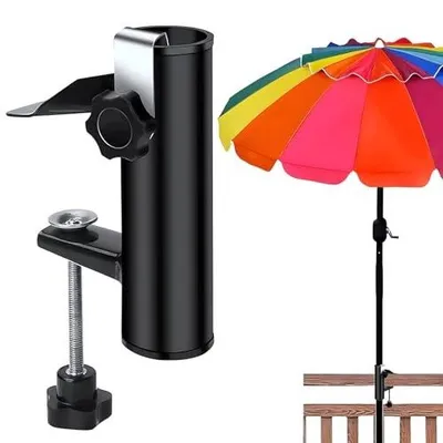 Zdjęcie produktu dla Klips do parasola tarasowego balkonowego uniwersalny stal nierdzewna 1 szt.