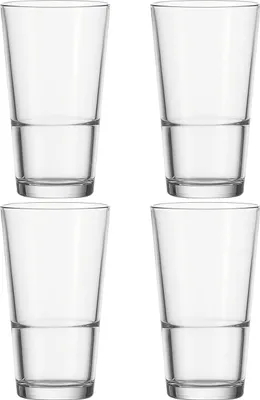Produktbild von Leonardo Event XL Trink-Gläser, 4er Set, spülmaschinenfeste Longdrink-Gläser, st