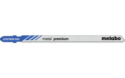 Produktbild von Metabo 5 Stichsägeblätter metal premium 106/ 1,8 mm, BiM