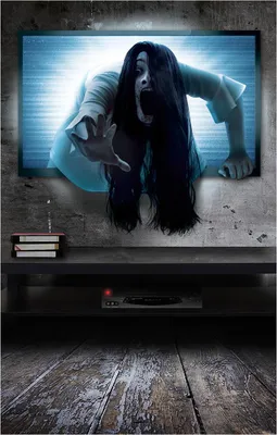 Imagen del producto de Decoración de pared para Halloween con efecto 3D, calcomanía de terror, arte mural con diseño de zombis, color: multicolor