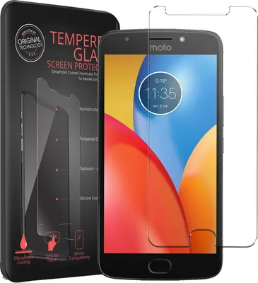 Produktbild von 2x Panzerglas für Motorola Moto E4 Glas Folie Displayschutz Schutzfolie