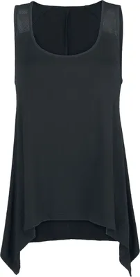 Produktbild von Black Premium by EMP Damen schwarzes lockeres Top M