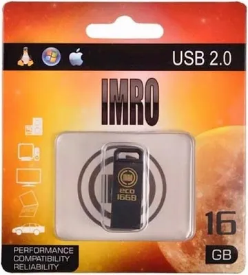 Obrázek produktu pro USB klíč 16GB 2.0 IMRO ECO