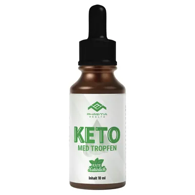 Produktbild von Keto MED Tropfen | Natürlich | Mit Pflanzensamenöl und Omega 3 & 6