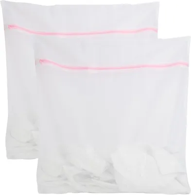 Produktbild von Set von 2 Wäschenetzen für Waschmaschine, 60 x 60 cm, Schutz vor Verformung, Atmungsaktives Wäschenetz
