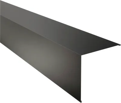 Produktbild von PRECIT Aussenecke 90° für Wand Tiefschwarz RAL 9005 1000 mm x 195 mm x 195 mm x 0,5 mm