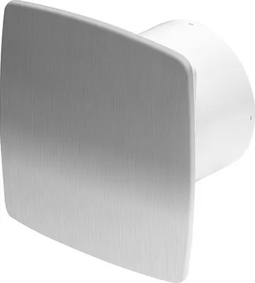 Produktbild von MKK Badlüfter Wohnraumlüfter Ø 100 mm verschiedene Funktionen Designlüfter Lüfter Feuchtesensor / Hygrostat edelstahl