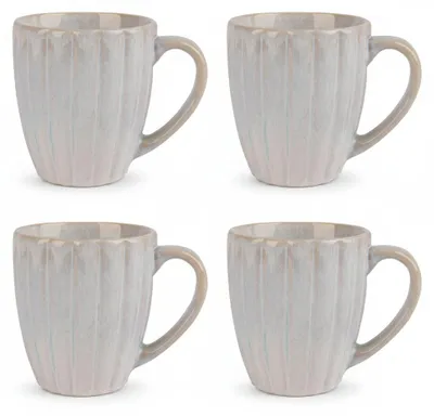 Immagine prodotto di Tazze accoglienti e trendy Astera Pure White - ø 9 cm / 350 ml - 4 pezzi