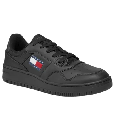 Image de Tommy Hilfiger Retro Basket Ess chaussures de sport pour femmes noir r. 38