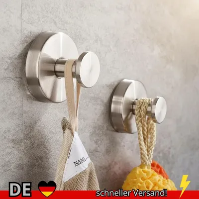 Produktbild von Vakuum-Saugnapf-Haken Stanzfrei Bad-Sauger-Haken Wandhaken Aufhänger Glas